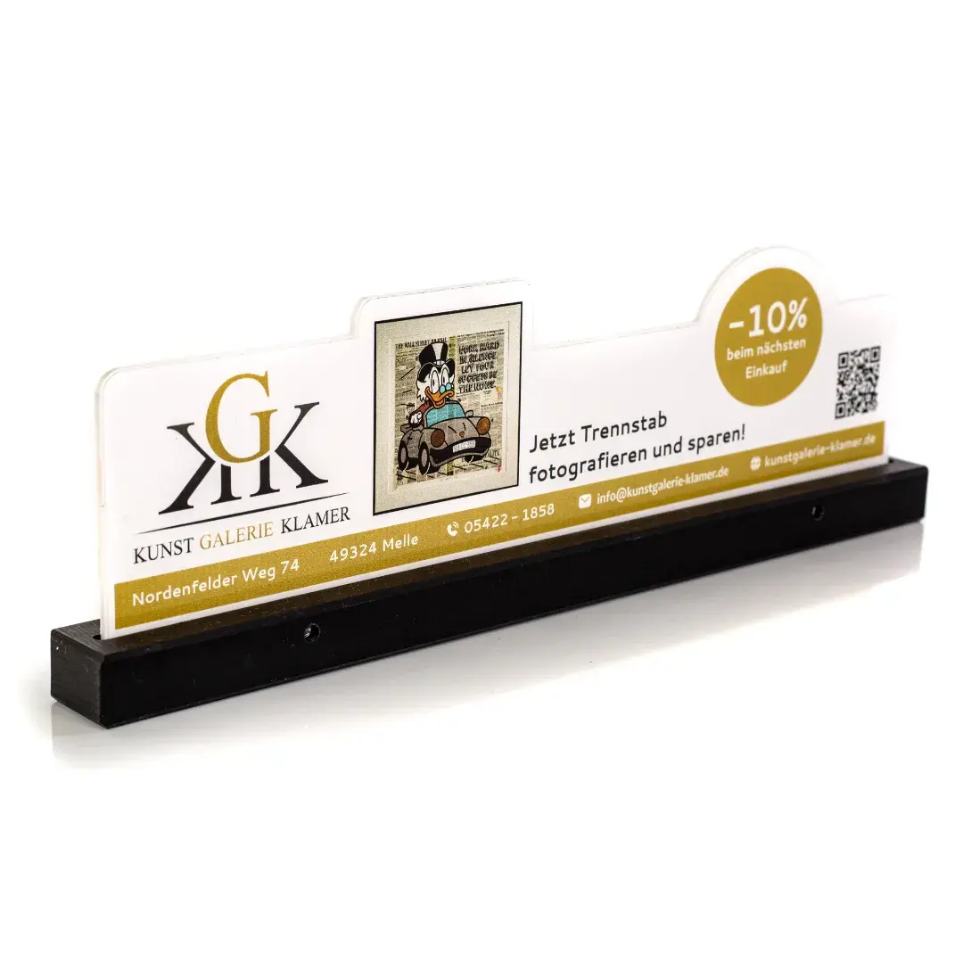 Werbung Galerie Klamer